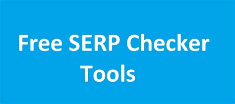 check serp rank|Free Keyword Rank Checker Tool .